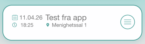 Uåpnet kalenderavtale.