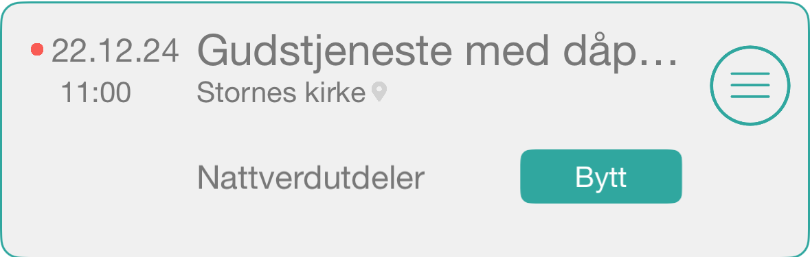 Uåpnet kalenderavtale.