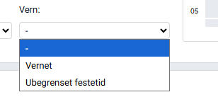 Valg for vern og ubegrenset festetid.