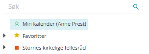 'Min kalender' i Medarbeideren.