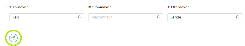 Skjermbildet viser funksjon for duplikat sjekk.