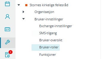 Oversikt over brukerroller i Medarbeideren.