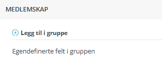 Skjermbildet viser kontaktkort i Medarbeideren.