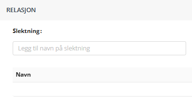 Skjermbildet viser kontaktkort i Medarbeideren.