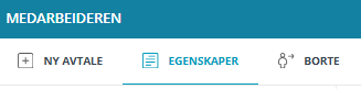 'Egenskaper' i Medarbeideren.