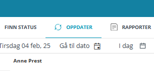 Oppdater-knapp.