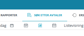Søk etter avtaler.