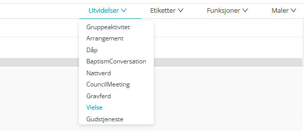 Menyen for «dra og slipp».