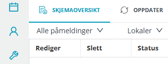 Ikon for Skjemaoversikt.