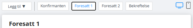 Sidemeny med foresatte.