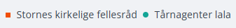 Organisasjon og hovedgruppe i en ny påmeldings skjema.