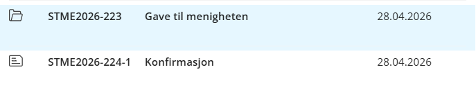 Hurtigsøk resultat.