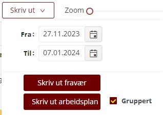 Viser bilde av utskriftsdialog